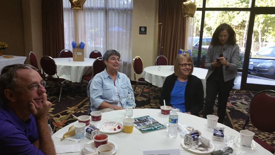 Breakfast and great conversation in the Hospitality Room was the perfect end of a wonderful Class of 70 Reunion weekend.
~ Audrey Kates Bailey
